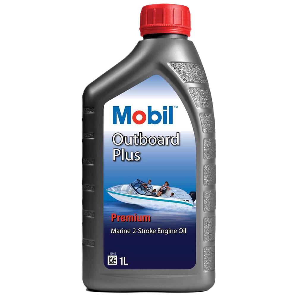 Mobil Outboard Plus - Two-Stroke Outboard Engine Oil 1LT