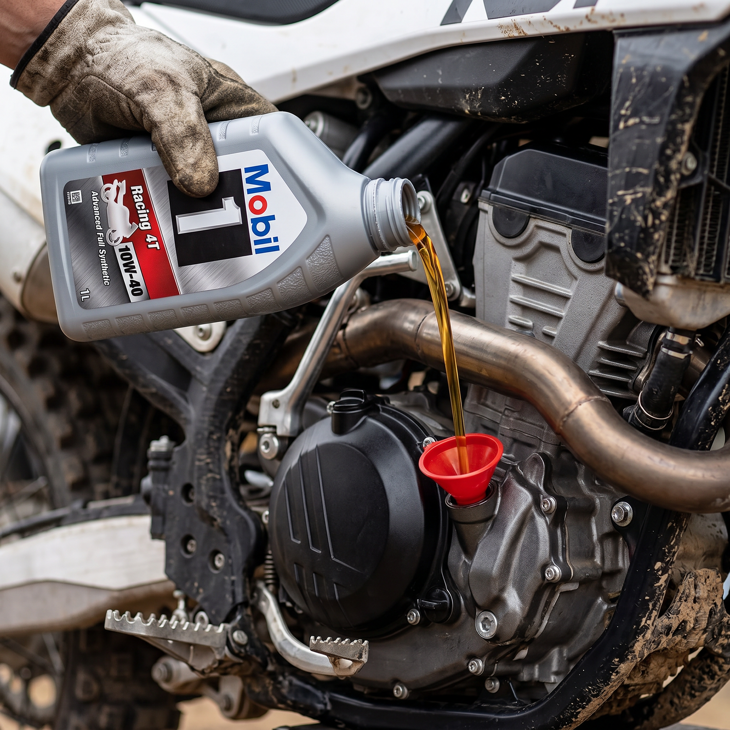 Motorcycle Engine Oil