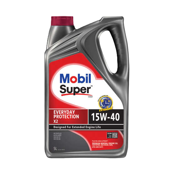 Mobil Super 1000 X2 15W-40 - Mineral Engine Oil