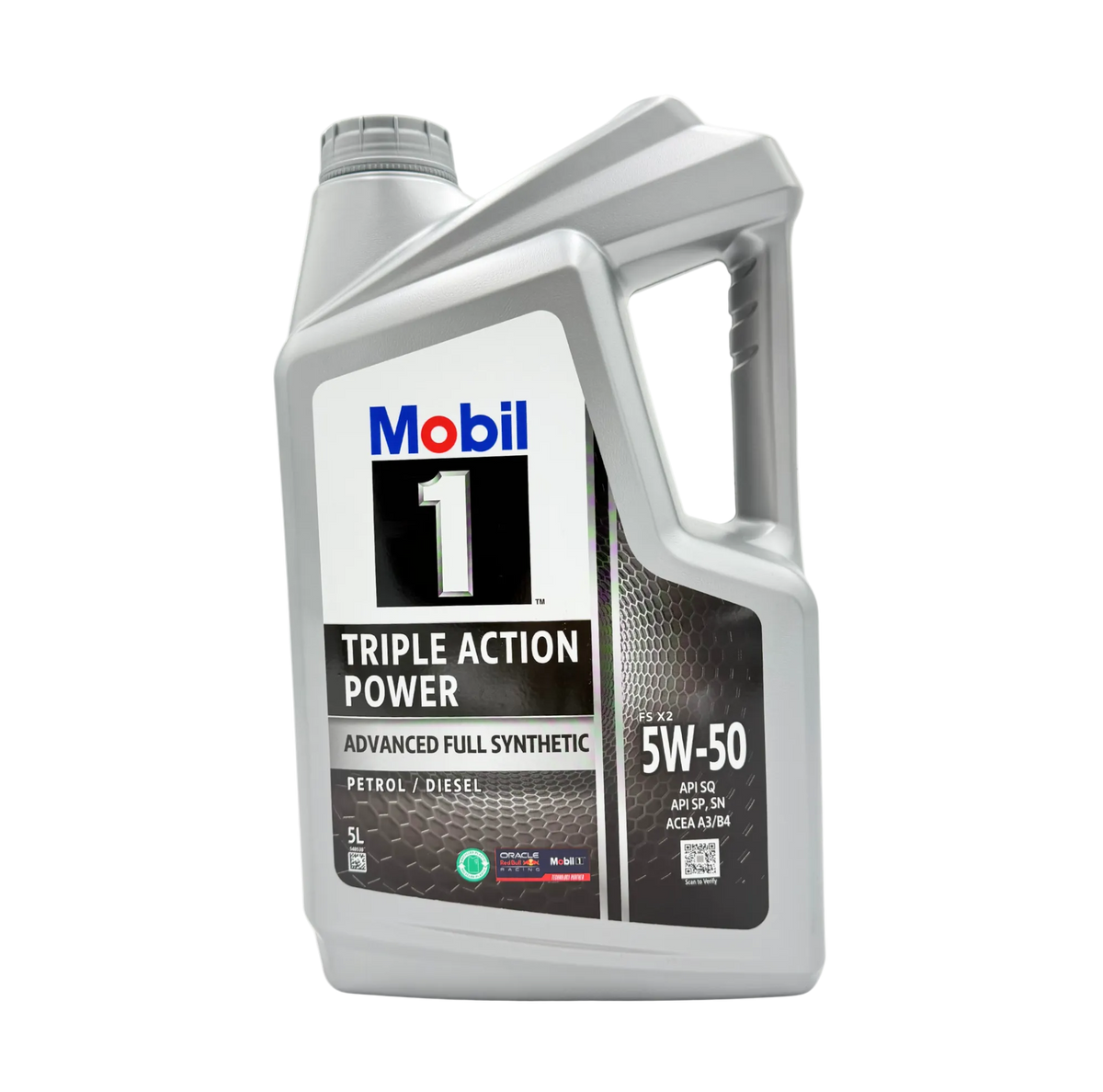 Mobil 1 FS X2 5W-50 - Advanced Full Synthetic Engine Oil 5LT