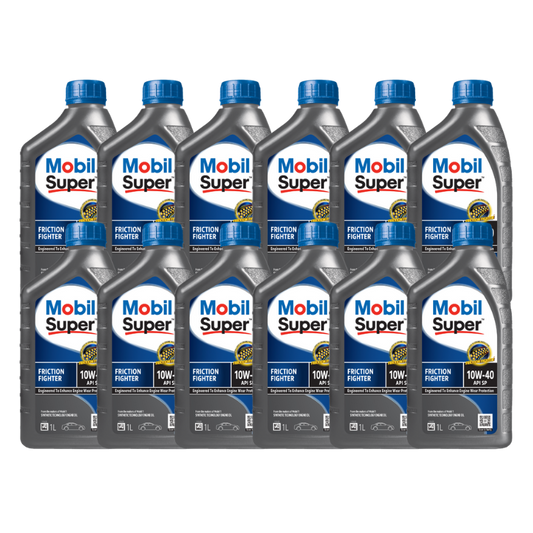 Mobil Super Friction Fighter 10W-40 1L (Carton 12 x 1L)