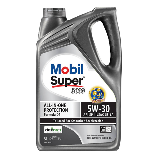 Mobil Super 3000 Formula D1 5W-30 - Engine Oil