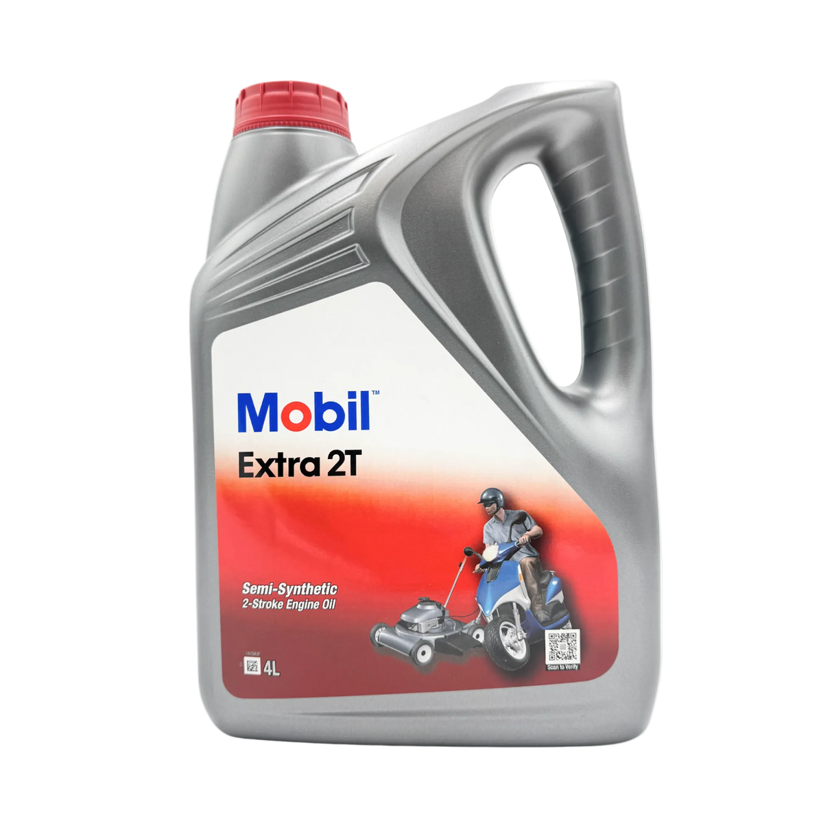 Mobil Extra 2T - Two-Stroke Engine Oil 4LT