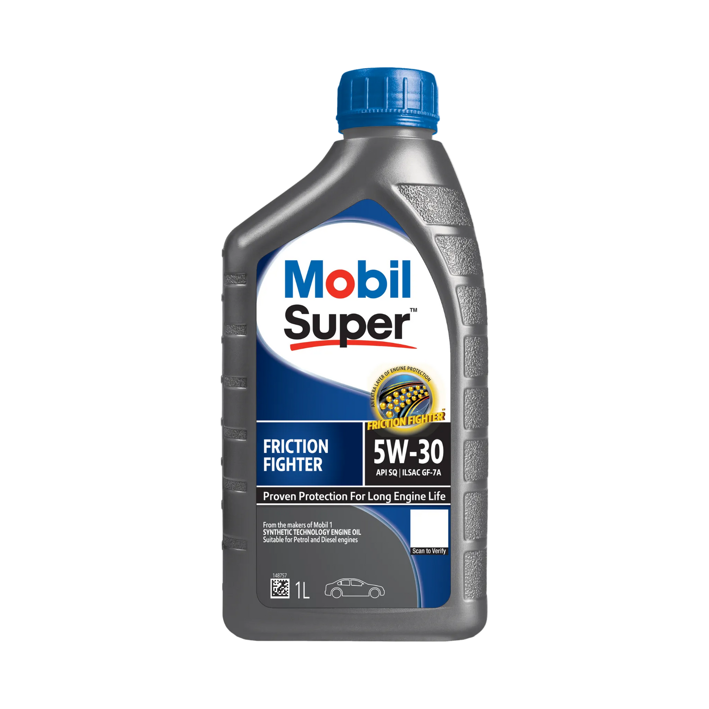 Mobil Super Friction Fighter 5W-30 - Synthetic Engine Oil